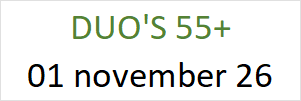 DUO 55+ 01 november 2026